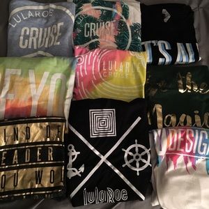 LuLaRoe Events Shirts Lot